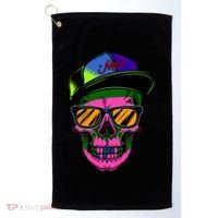 Neon Skeleton Mars Golf Towel thumb 0