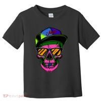 Neon Skeleton Mars Toddler T-Shirt thumb 0