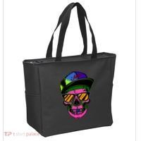 Neon Skeleton Mars Tote Bag thumb 2
