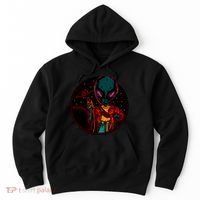 Neon Space Alien Hoodie thumb 0
