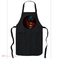 Neon Space Alien Apron thumb 0