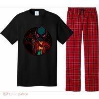 Neon Space Alien Pajama Set thumb 0