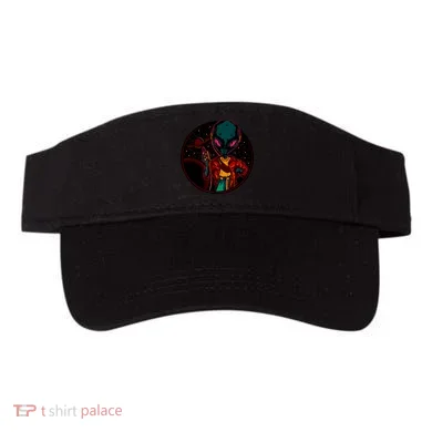 Neon Space Alien Visor