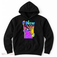 Neon Statue of Liberty Hoodie thumb 0
