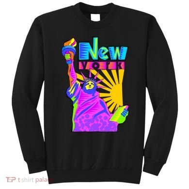 Neon Statue of Liberty Sweatshirt