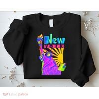 Neon Statue of Liberty Sweatshirt thumb 2