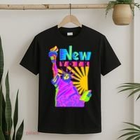 Neon Statue of Liberty T-Shirt thumb 2