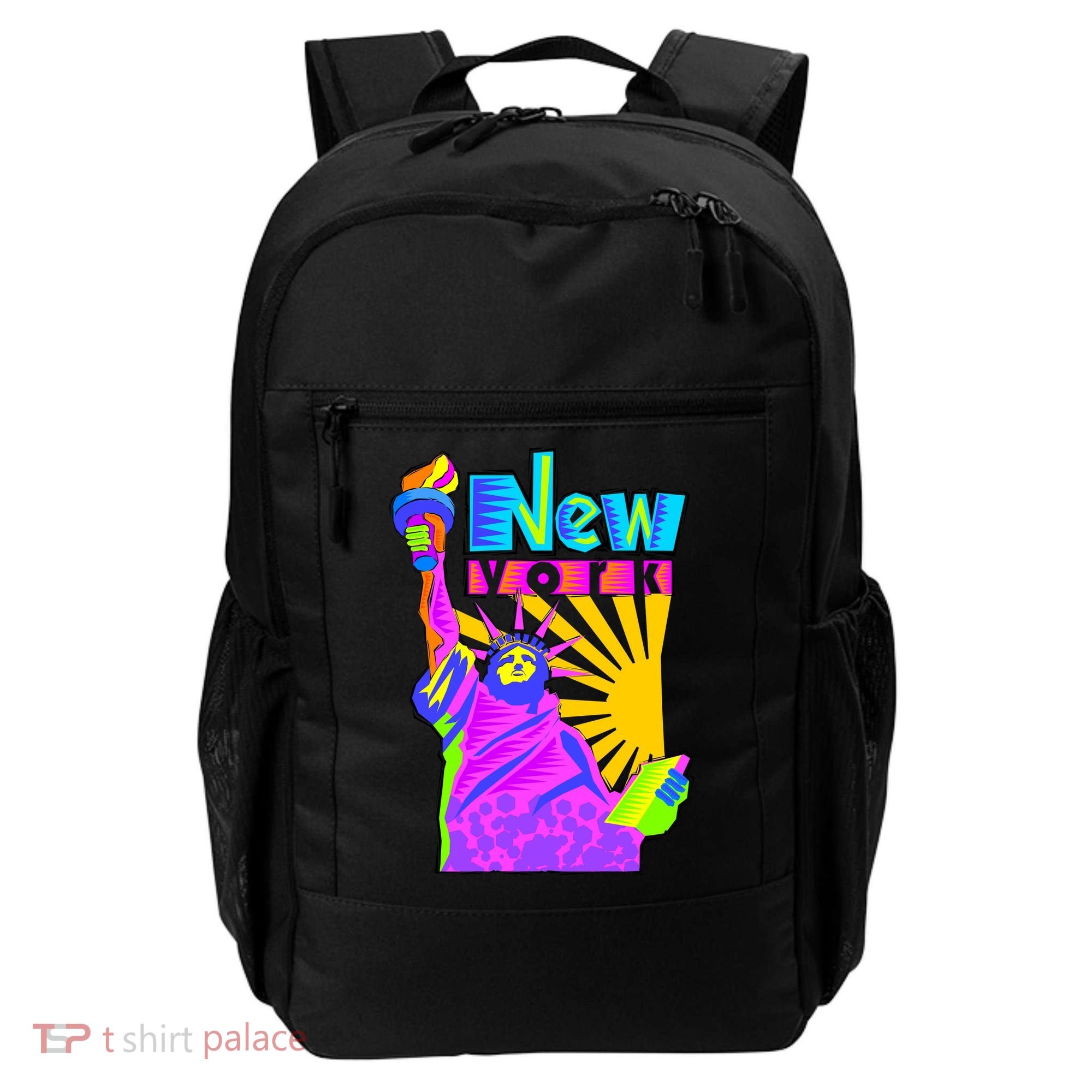 Neon Statue of Liberty Backpack