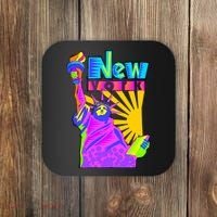 Neon Statue of Liberty Coaster thumb 0