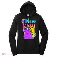 Neon Statue of Liberty Women's Hoodie thumb 0