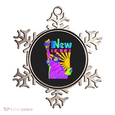 Neon Statue of Liberty Ornament