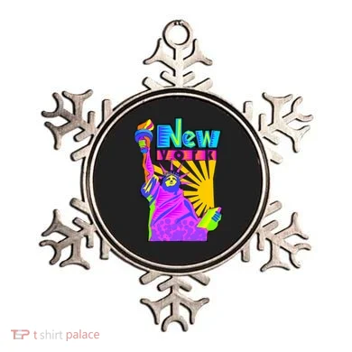 Neon Statue of Liberty Ornament