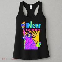 Neon Statue of Liberty Women's Tank Top thumb 3