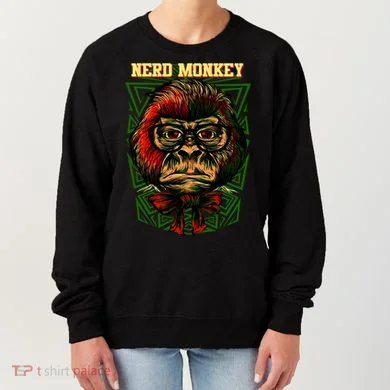 Nerd Monkey Women's Sweatshirt