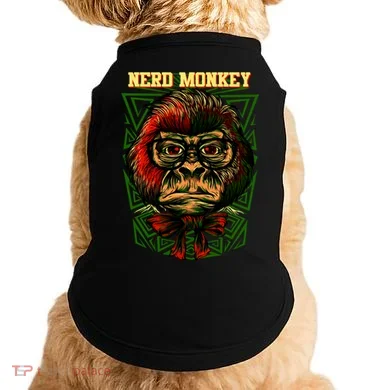 Nerd Monkey Doggie Tank