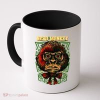 Nerd Monkey Coffee Mug thumb 0