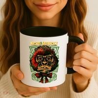 Nerd Monkey Coffee Mug thumb 3