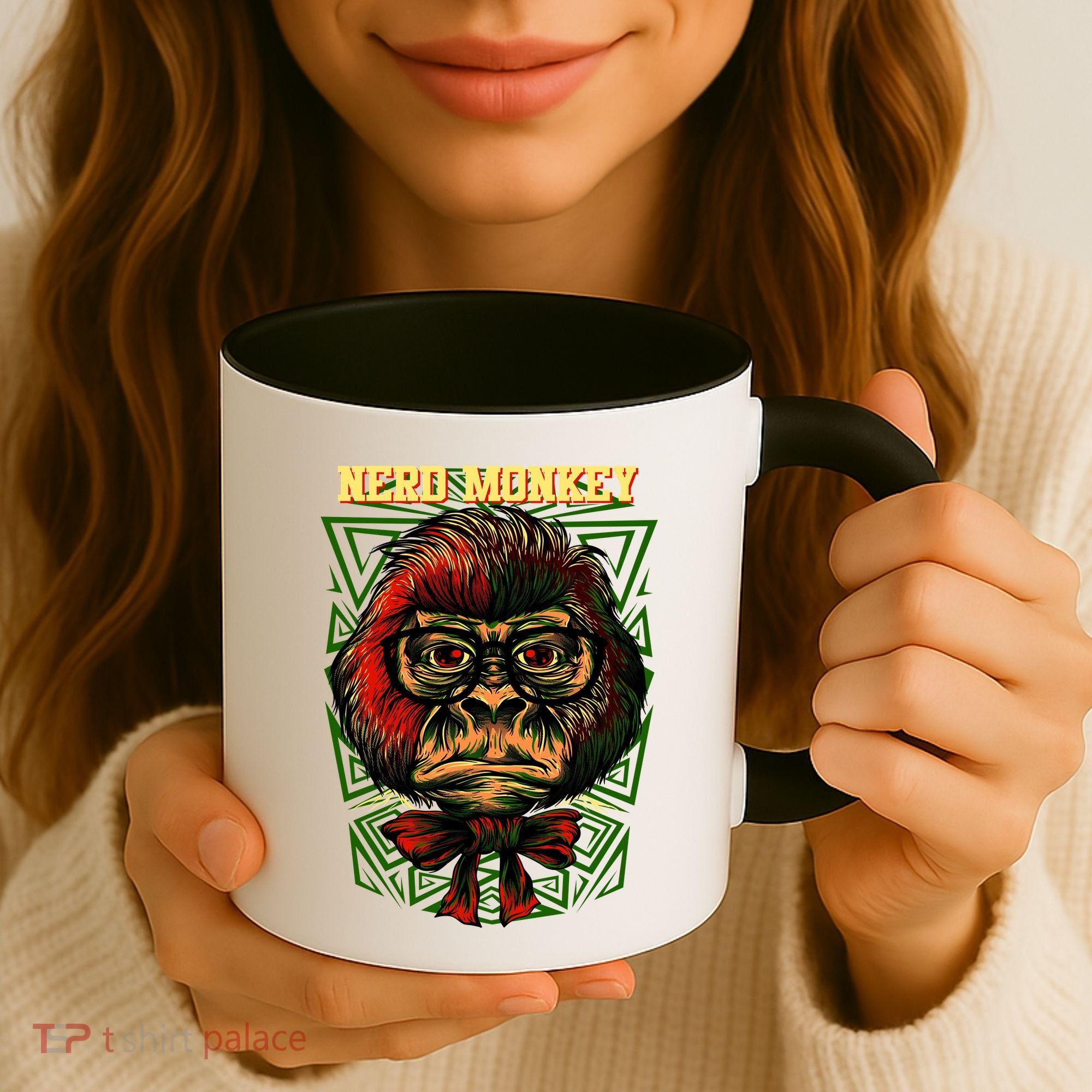Nerd Monkey Coffee Mug