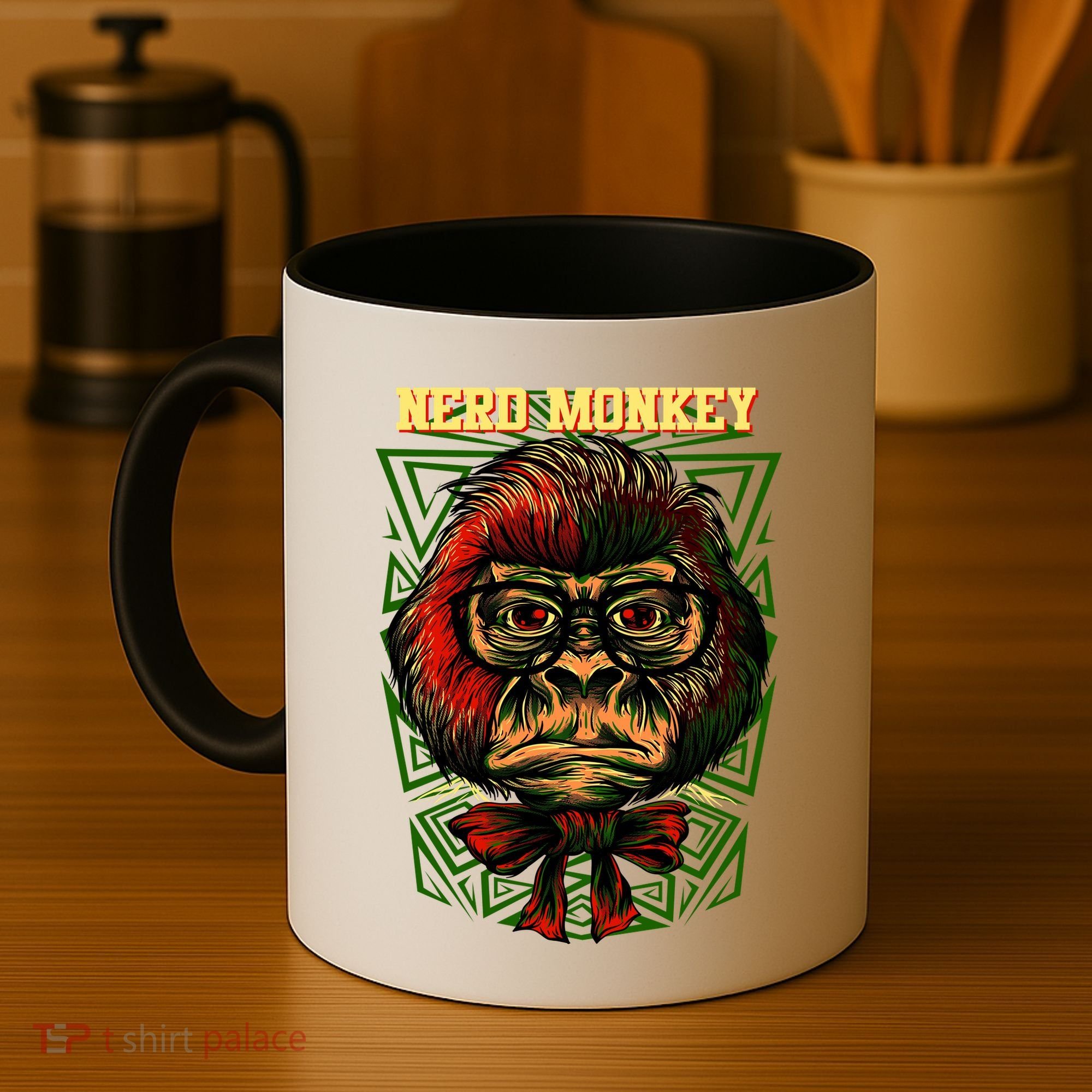 Nerd Monkey Coffee Mug
