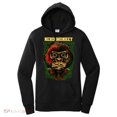 Nerd Monkey Women's Hoodie