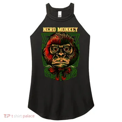 Nerd Monkey Women's Perfect Tri Rocker Tank