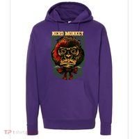 Nerd Monkey Hoodie thumb 0