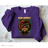 Nerd Monkey Sweatshirt thumb 2