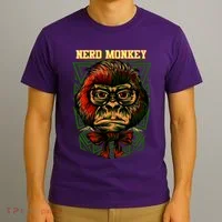 Nerd Monkey T-Shirt thumb 3