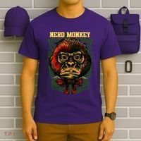 Nerd Monkey T-Shirt thumb 6