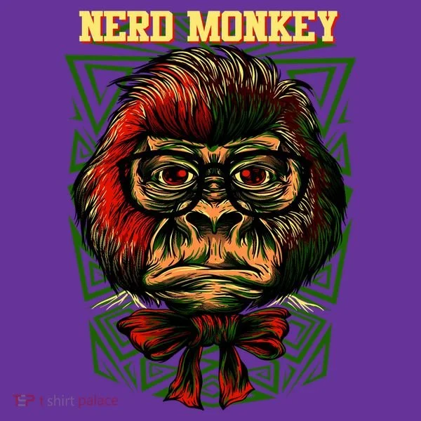Nerd Monkey T-Shirt