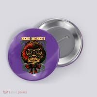 Nerd Monkey Button thumb 0