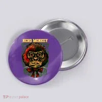 Nerd Monkey Button thumb 0