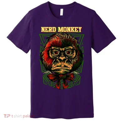 Nerd Monkey Premium T-Shirt