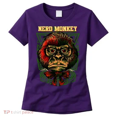 Nerd Monkey Women's T-Shirt