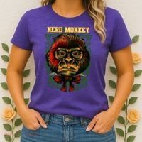 Nerd Monkey Women's T-Shirt thumb 2