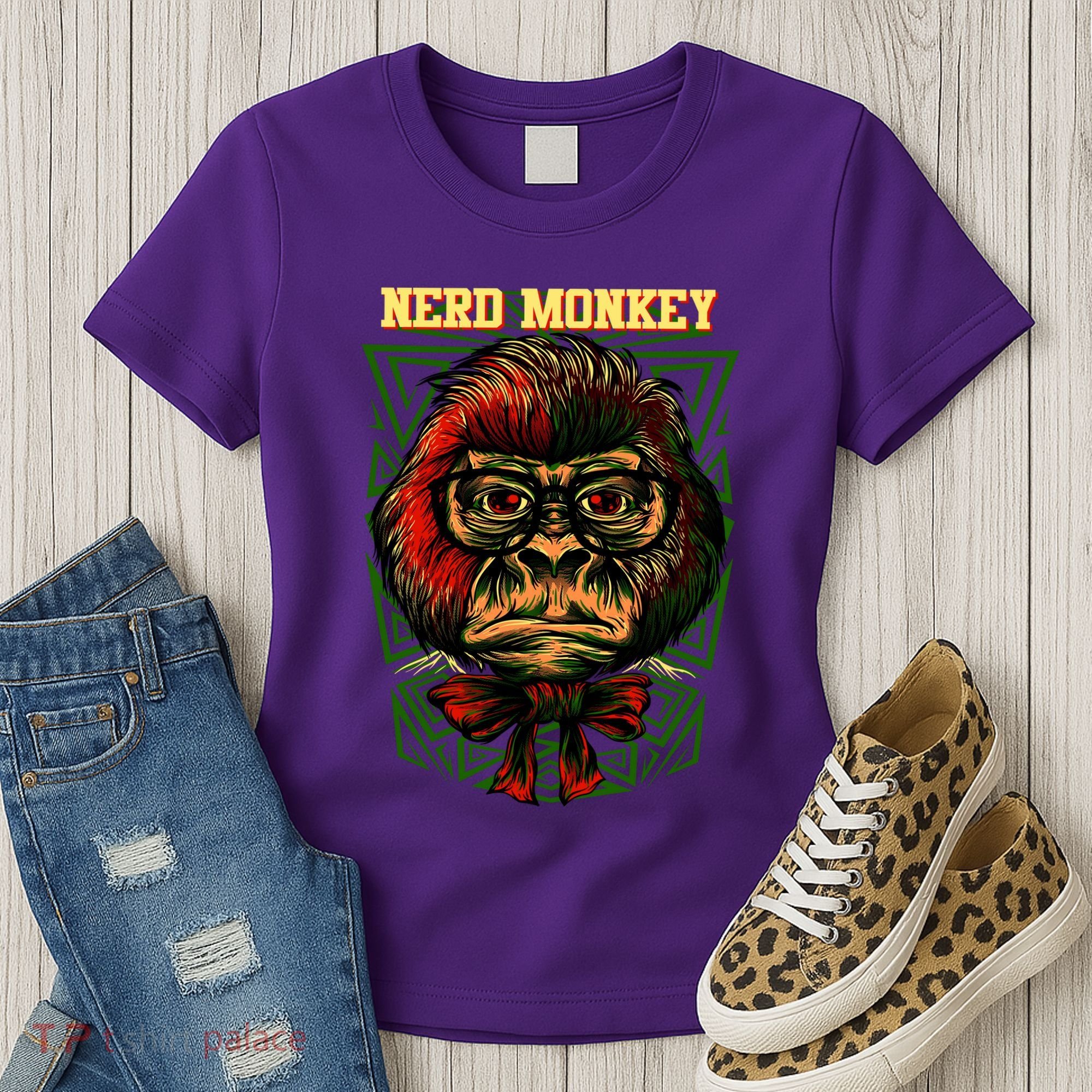 Nerd Monkey Women's T-Shirt
