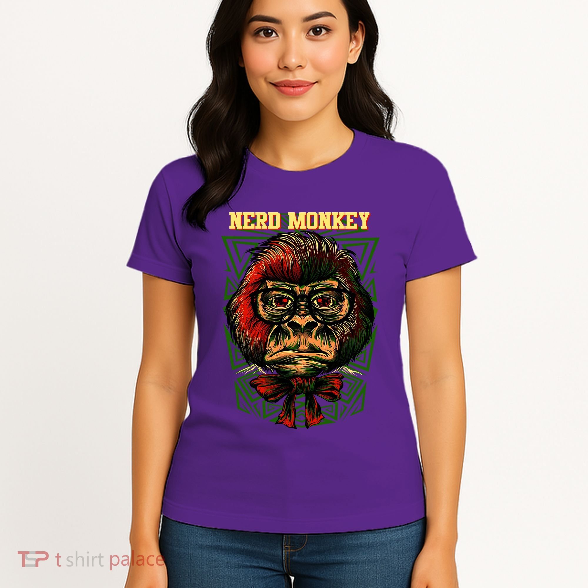 Nerd Monkey Women's T-Shirt