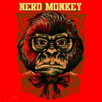 Nerd Monkey Santa Hat thumb 1