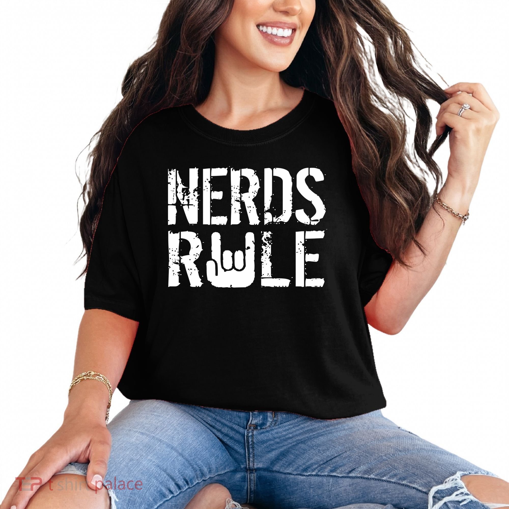 Nerds Rule Comfort Colors T-Shirt
