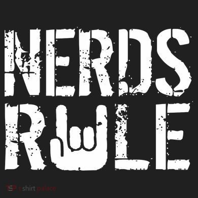 Nerds Rule Comfort Colors T-Shirt