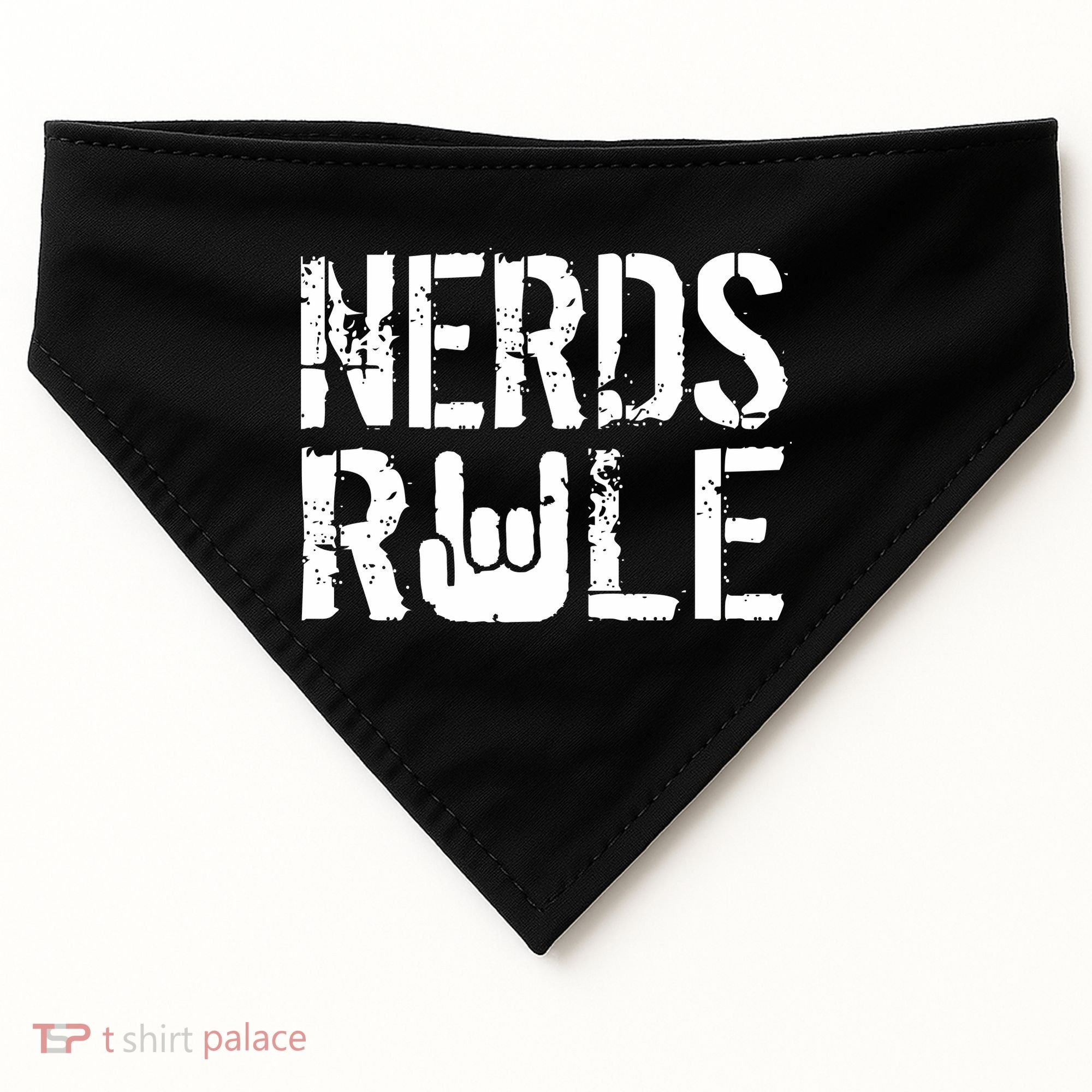 Nerds Rule USA-Made Doggie Bandana