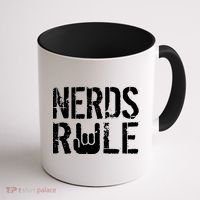 Nerds Rule Coffee Mug thumb 1