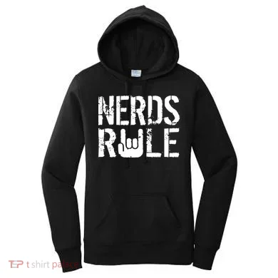 Nerds Rule Women's Hoodie