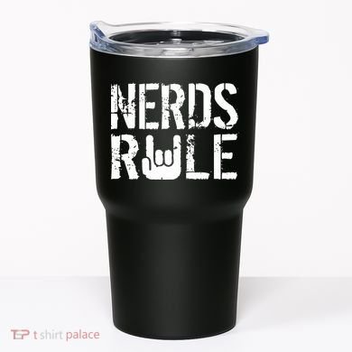 Nerds Rule Tumbler