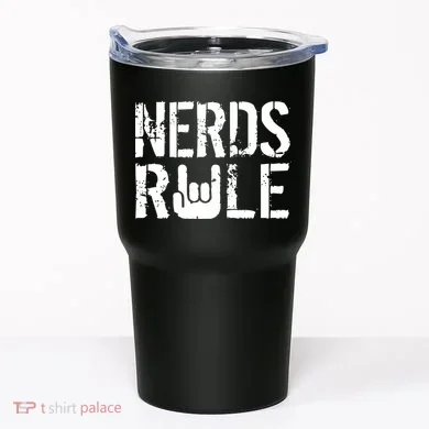 Nerds Rule Tumbler