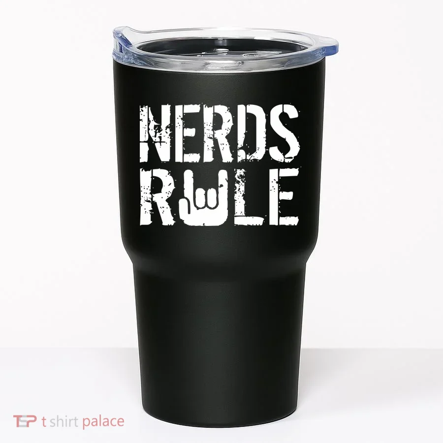Nerds Rule Tumbler