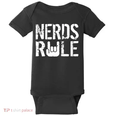 Nerds Rule Baby Bodysuit