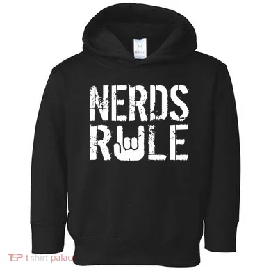 Nerds Rule Toddler Hoodie