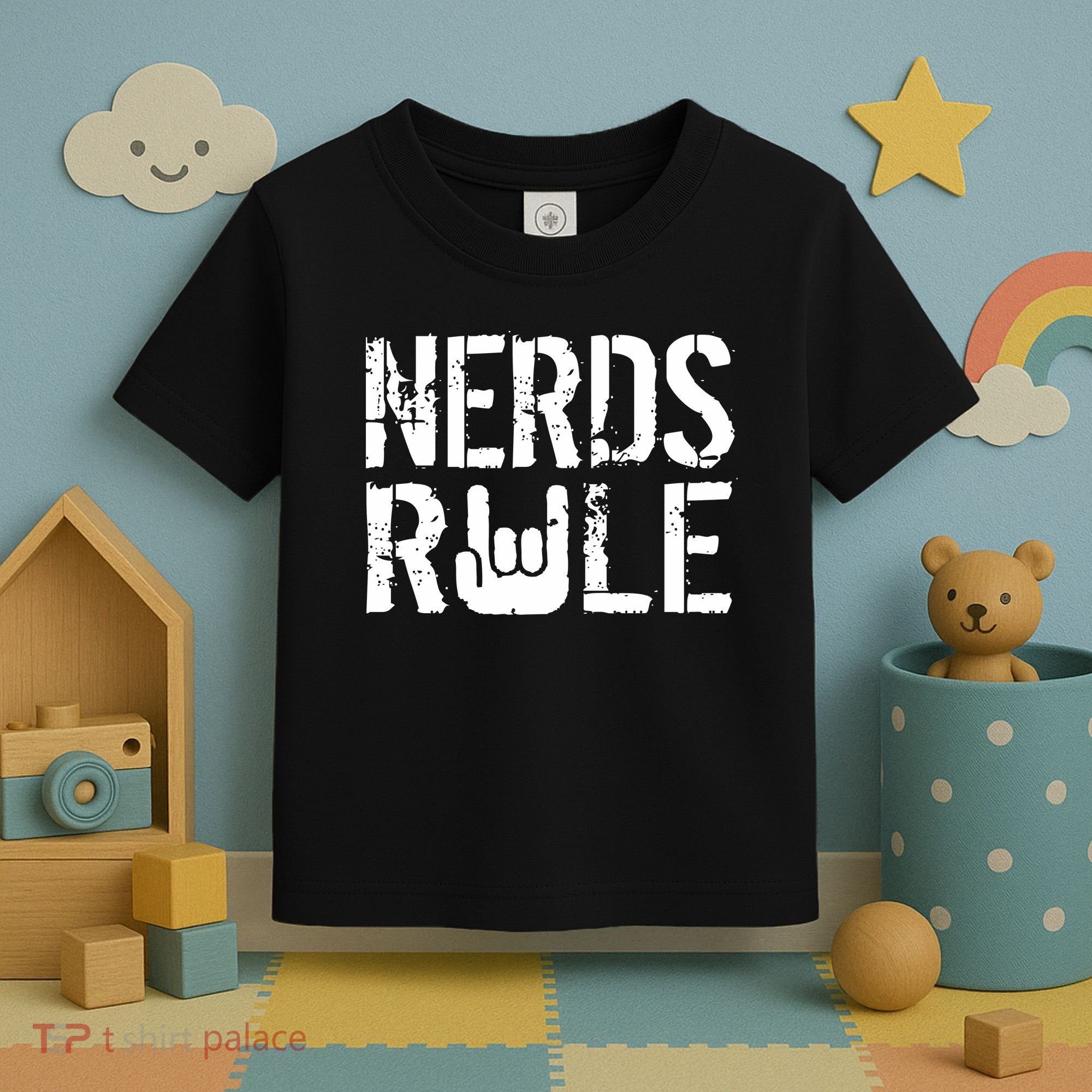 Nerds Rule Toddler T-Shirt