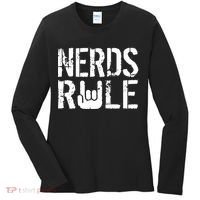 Nerds Rule Women's Long Sleeve Shirt thumb 0